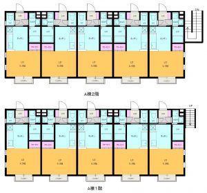 A棟間取図